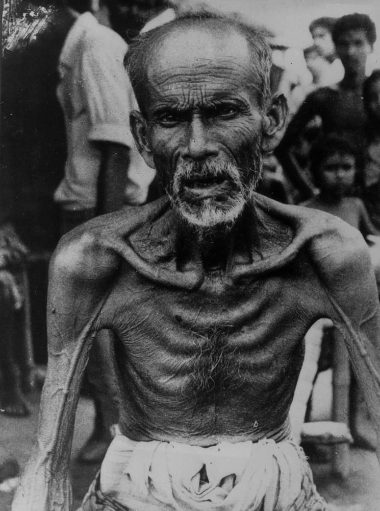 1971 में एक बांग्लादेशी शरणार्थी