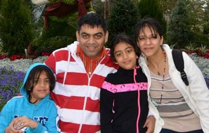 Kosha Vaidya and her husband Prerit Dixit were travelling with their daughters, Ashka and Anushka Kosha Vaidya and her husband Prerit Dixit were travelling with their daughters, Ashka and Anushka