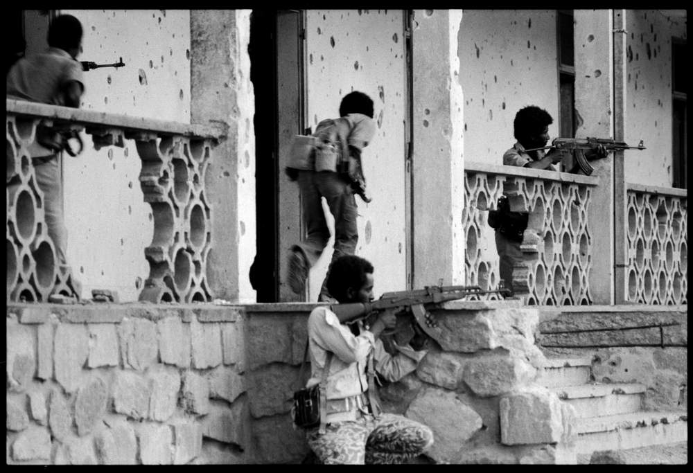 የኤርትራ ነጻ አውጪ ወታደሮች በናቅፋ አካባቢ በጦርነት ላይ ሳሉ ሐምሌ 3፣ 1970 የኤርትራ ነጻ አውጪ ወታደሮች በናቅፋ አካባቢ በጦርነት ላይ ሳሉ ሐምሌ 3፣ 1970