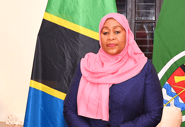 Rais Samia Suluhu Hassan amekuwa rais wa kwanza mwanamke. IKULU YA RAIS TANZANIA