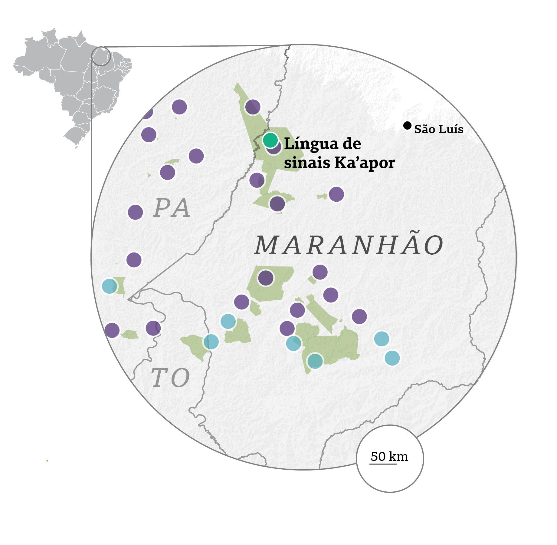 Mapa do Sulroleta esporte da sorteRondônia onde o kwazá é falado