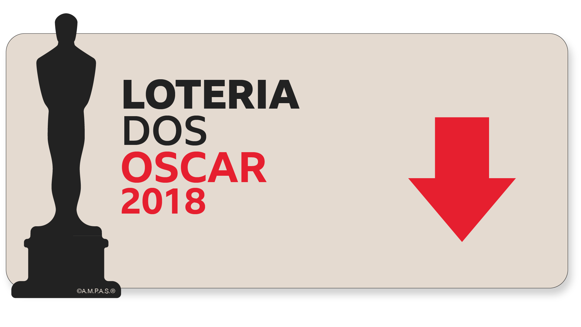 Brasil Loteria Oscars 2018