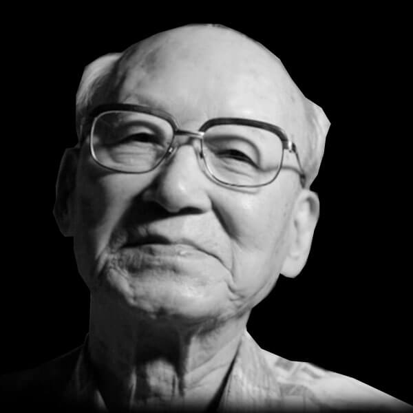 Retrato de Shuntaro Hida, sobreviviente de Hiroshima