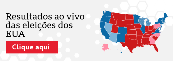 Resultados ao vivo das eleições dos EUA. Clique aqui