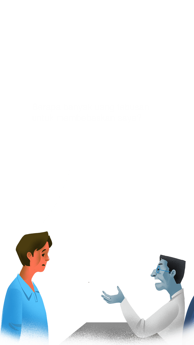 Tin: "Berapa banyak uang tebusan untuk membebaskan saya?"