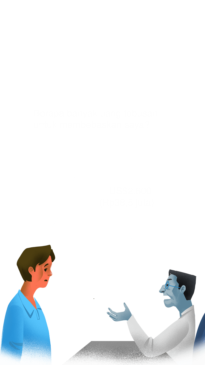 Manajer: “Kalau kamu bertahan dan tetap bekerja, tidak apa-apa, tapi sekarang kamu meminta keluar, perusahaan menilai kamu tidak mau bekerja, jadi dalam satu sampai dua hari kamu harus mentransfer uang ke perusahaan. Jika tidak, perusahaan akan menjualmu ke Sihanoukville atau Phnom Penh, bahkan menjualmu ke Thailand untuk menyelundupkan organ-orang tubuhmu.”