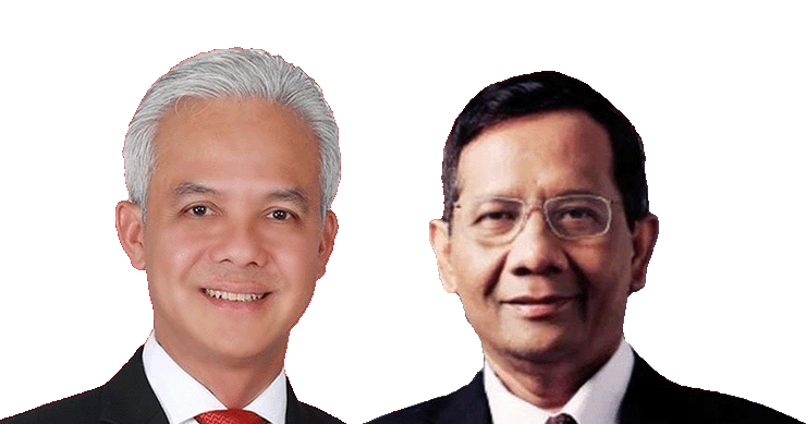 Ganjar Pranowo & Mahfud MD