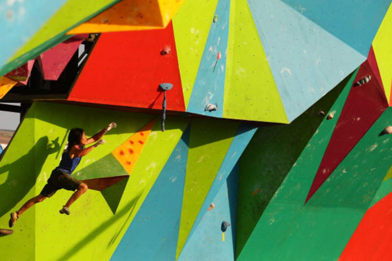 查卡峇林體育城攀爬項目館