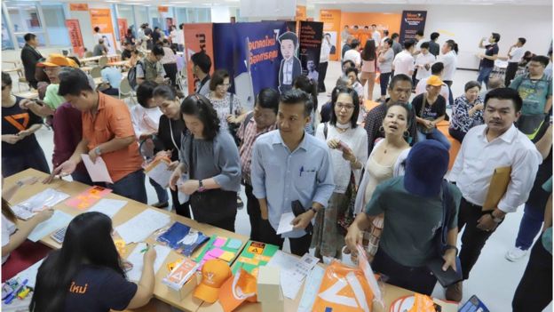 พรรคอนาคตใหม่ขายของที่ระลึกเพื่อระดมทุนเข้าพรรคก่อนการเลือกตั้งปี 2562