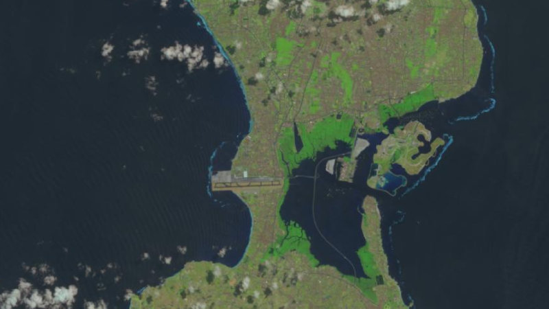 Abrasi di Pantai Kuta Bali pada tahun 2020.