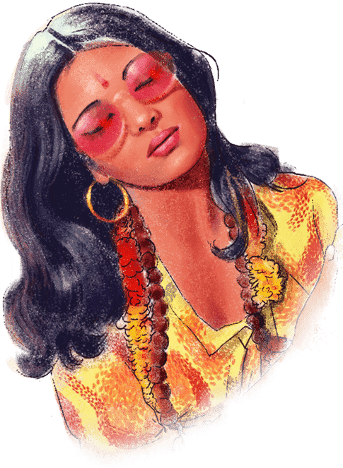 देव आनन्द र जीनत अमान 'दम मारो दम' गीतको छायाङ्कनका क्रममा