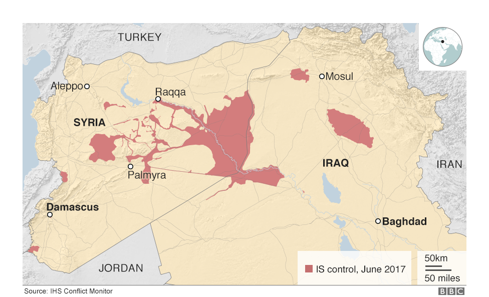 Islamic State And The Crisis In Iraq And Syria In Maps Bbc News