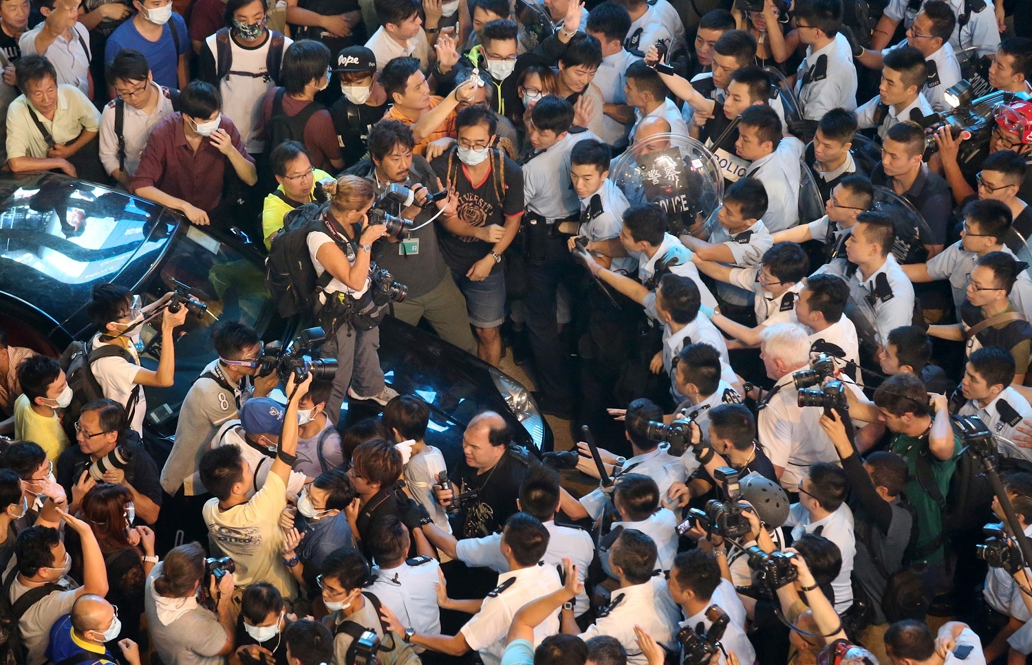 香港占中五周年 从雨伞运动的 和理非 到 反送中 的 勇武 Bbc News 中文