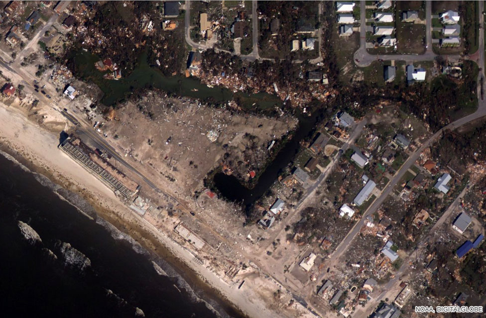 Mexico Beach before Hurricane Michael