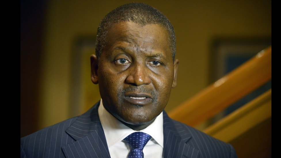 Aliko Dangote, the continent's richest man was on the fabricated list.