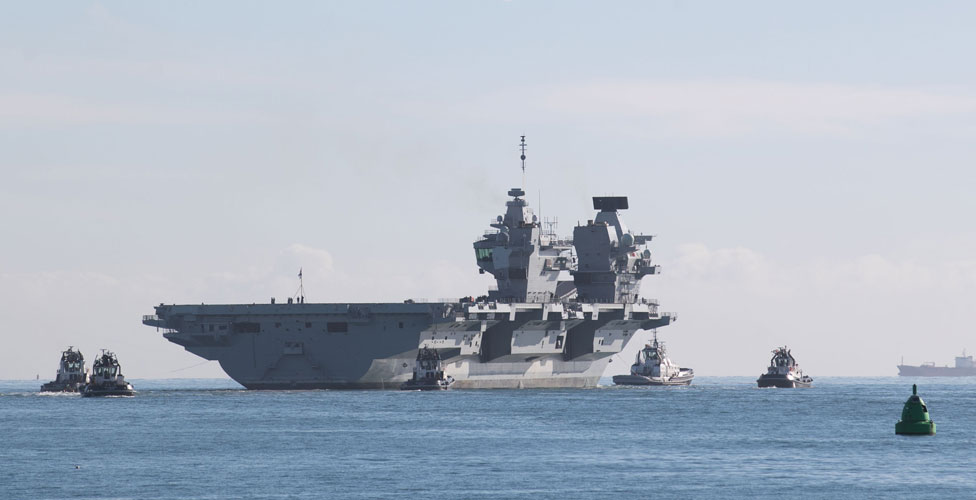 The UK's Giant Aircraft Carriers - BBC News